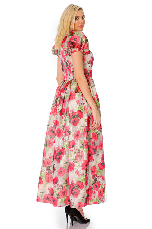 Rochie jacquard T-42